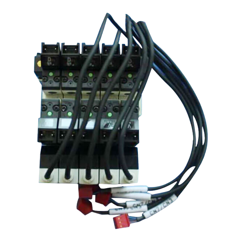 40001253 / Listed 40001253 block with tubing and lead connectors. This is a reference layout, not a port map or current offer.