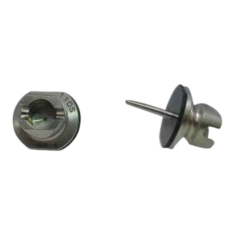 N610017371AC / Supplier 110S / N610017371AC nozzle reference in two orientations. No dimensional, condition or installed-fit result is implied.
